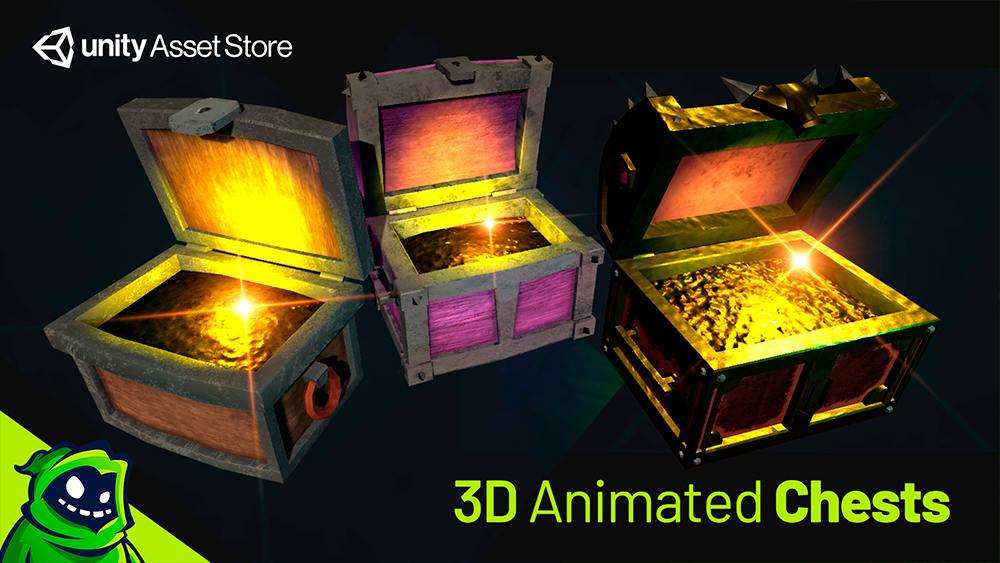Unity Asset - 3D Animated Chests